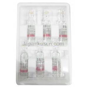 コルダロン 注射,  塩酸アミオダロン 150 mg, 3mL X 6 バイアル,製造元： Sanofi India, バイアル