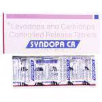 シンンドーパCR Syndoopa CR, レボドパ・カルビドパ・配合200mg/50mg 錠 (Sun Phrma)