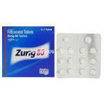 フェブキソスタット（ウロリック ジェネリック）, ズリッグ Zurig 80mg 錠 (Zydus)