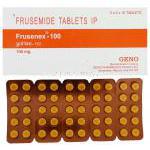 ラシックスジェネリック, フルセネックス Frusenex 100mg 錠 (Geno Pharma)