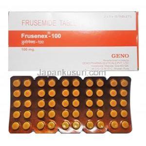 フルセネックス,, フロセミド 100mg, 箱, 錠剤
