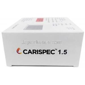 カリスペック, カリプラジン 1.5 mg, 製造元：Sun Pharmaceutical Industries Ltd,箱側面-2