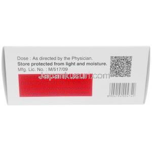 プロバノール 40, プロプラノロール 40 mg, 製造元：Intas Pharma, 箱情報,注意事項