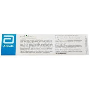 メラグロウリッチ クリーム,  クリーム20g, 製造元：Abbott, 箱情報,成分, 保管方法