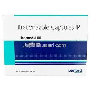 イトロメド (イトラコナゾール) 100mg 箱