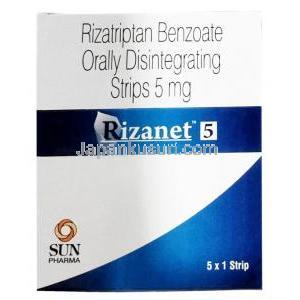 リザネット 口腔内崩壊ストリップ (リザトリプタン)