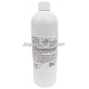エイビアン鳥用駆虫剤,ピペロニルブトキシド 125 g/ ペルメトリン 25 g/ メトプレン 0.4 g (1Lあたり), 殺虫剤 500 mL, 製造元：Vetafarm Australia Pty Ltd, ボトル情報, 消費期限