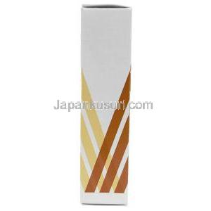 マキシデックス眼軟膏, デキサメタゾン 0.1%, Eye Ointment 3.5g, 製造元：ノバルティス, 箱側面1