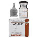 Ranceff 250, ロセフィン ジェネリック, セフトリアキソンナトリウム 500mg 注射 (Ranbaxy)