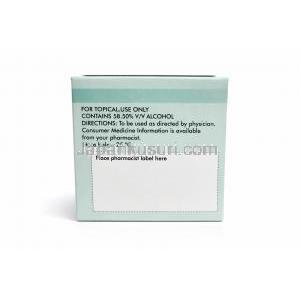 サンドレナジェル, エストラジオール 0.1%, 1箱 (28包 X 1g) ジェル, 製造元：Orion Pharma, 箱情報, 保管方法