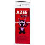 アジスロマイシン, AZEE REDIUSE , 200mg 15ml 内服懸濁液 (Cipla) 製造者情報