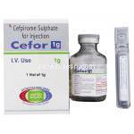 セフピロム（ケイテン ジェネリック）, Cefor 1gm 注射 (United Biotech)