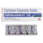 セファルケム-DT  Cephalkem-DT 125, ケフレックスジェネリック, セファレキシン 125mg 錠 (Alchem)