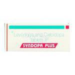 シンンドーパ・プラス Syndoopa Plus, レボドパ・カルビドパ・配合100mg/25mg 錠 (Sun Phrma) 箱