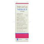 ネダックス-5 Nedax-5, ペルメトリン（パーメトリン） 5% x 40gm ローション (GSK) 成分