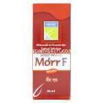 モールF Morr-F,  ミノキシジル・フィナステリド配合 60ml 頭皮外用液 (Intas) 箱