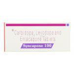 シンカポン Syncapone, スタレボ ジェネリック, カルビドパ 25 mg レボドパ 100 mg エンタカポン 200mg 錠 (Sun Phara