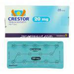 クレストール Crestor, ロスバスタチン 20mg （アストラゼネカ社）