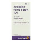 キシロカイン Xylocaine, リドカイン 10ml x 50ml ポンプスプレー （アストラゼネカ社）