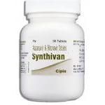 シンチバン Synthivan, アタザナビル・リトナビル 300mg/100mg 錠 (Cipla) ボトル