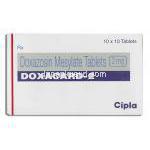 ドクサカード Doxacard, カルデナリンジェネリック, ドキサゾシン  2mg 錠 (Cipla) 箱