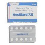 ダリフェナシン（ジェネリックエナブレックス）, VesiGard 7.5mg 錠 (Cipla)