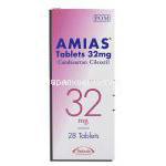 アミアス Amias, カンデサルタンシレキセチル 32mg (Takeda) 箱