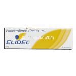 エリデル Elidel, ピメクロリムス クリーム 1% x 30gm (Novartis) 箱