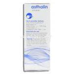 アスタリン Asthalin, サルブタモール 100mcg 200md 圧縮吸入剤 (Cipla) 成分