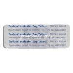 エナラプリル Enalapril, ディルバ Dilva, レニベース ジェネリック, エナラプリル 10mg 錠 (Medreich) 包装裏面