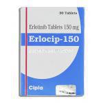 エルロシップ Erlocip , タルセバ ジェネリック,  エルロチニブ  150mg (Cipla) 箱