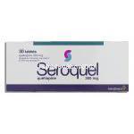 セロクエル Seroquel, クエチアピン フマル酸塩 300mg (Astra Zeneca) 箱