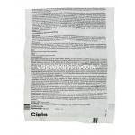 シトクリスチン Cytocristin, オンコビン ジェネリック, ビンクリスチン 1mg/ 1ml 注射 (Cipla) 情報シート4