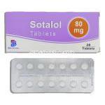 ソタロール Sotalol 80mg 錠 (Bristol)