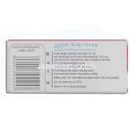 リソレティック Lisoretic, リシノプリル・ヒドロクロロチアジド配合 10mg/12.5mg 錠 (Bristol) 箱裏面