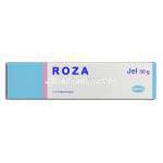 ローザ Roza, メトロジェル ジェネリック, メトロニダゾール 0.75% 30gm (Orva) 箱